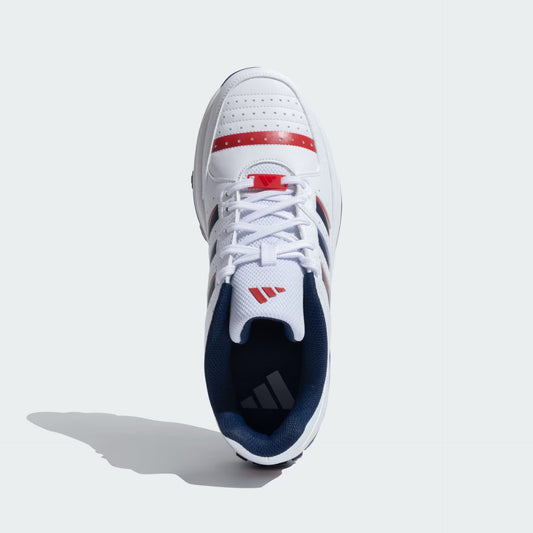 Adidas Cri Triumph Red/Blue Rubber Spike Cricket Shoes