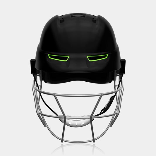 Moonwalkr Mind 2.0 cricket helmet black front view Canada