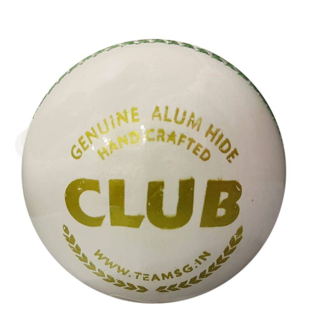 SG Club™ White Leather Ball - Pack of 12