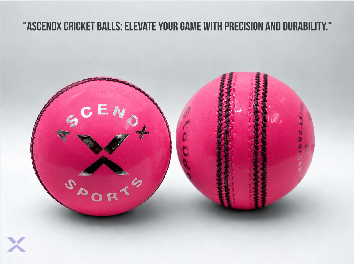 AscendX - Leather Ball - Platinum A Plus - Pack of 6