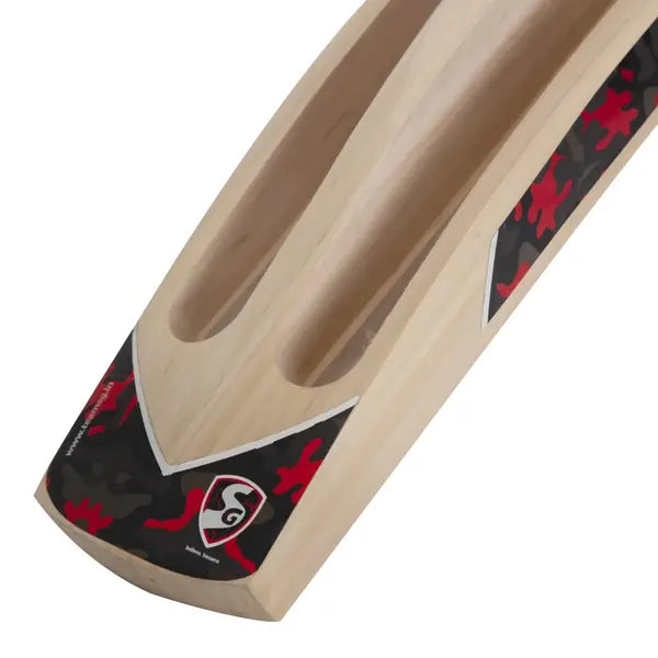 SG T-1600 Kashmir Willow Cricket Bat (Tennis ball)