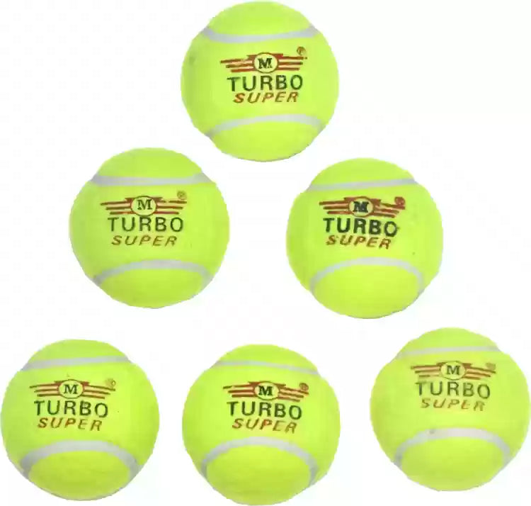 Turbo Super Tennis Cricket Ball - Medium