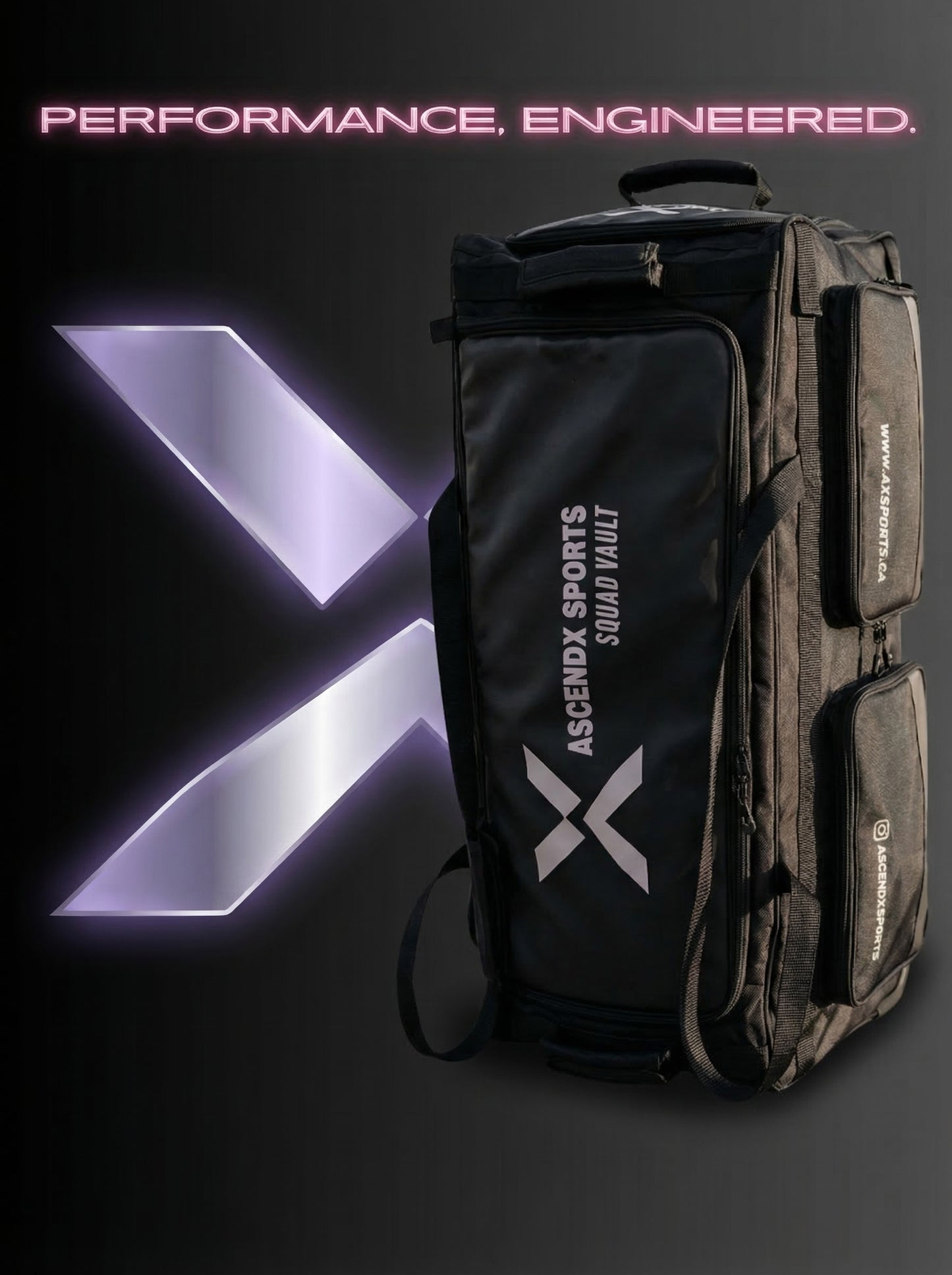 AscendX Cricket Kit Bag - Squad Vault