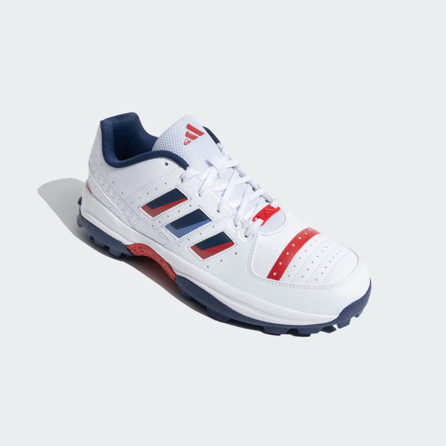 Adidas Cri Triumph Red/Blue Rubber Spike Cricket Shoes