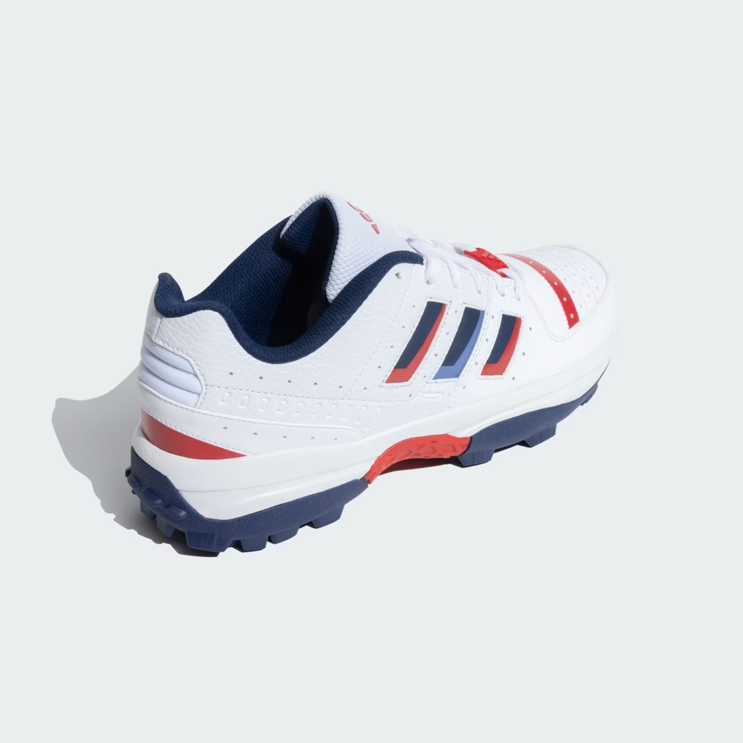 Adidas Cri Triumph Red/Blue Rubber Spike Cricket Shoes