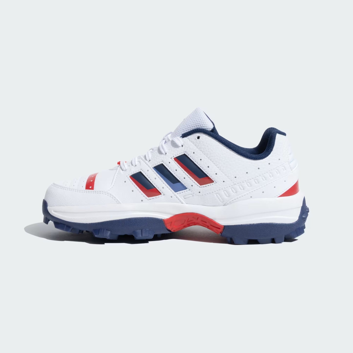 Adidas Cri Triumph Red/Blue Rubber Spike Cricket Shoes