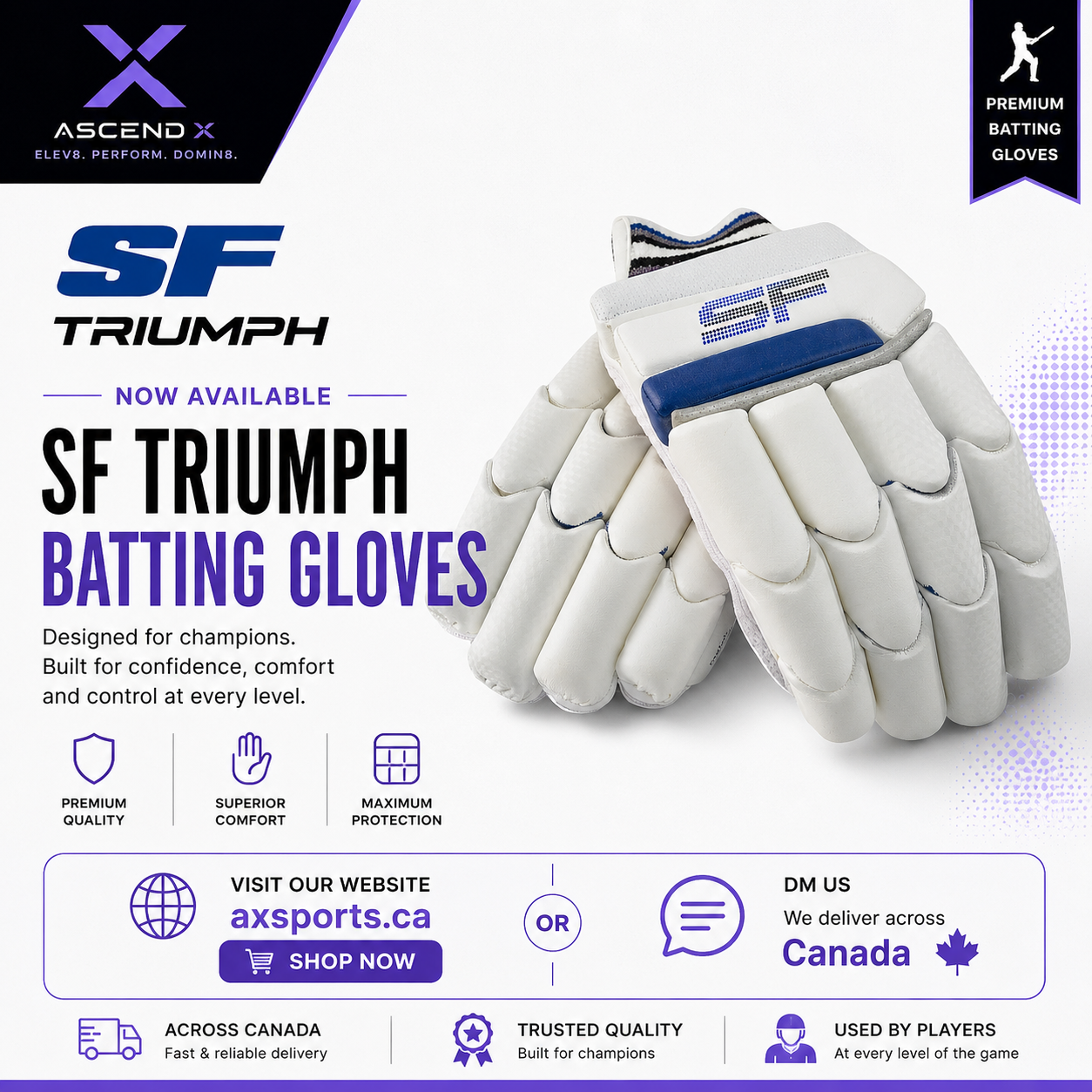 SF Batting Gloves Triumph