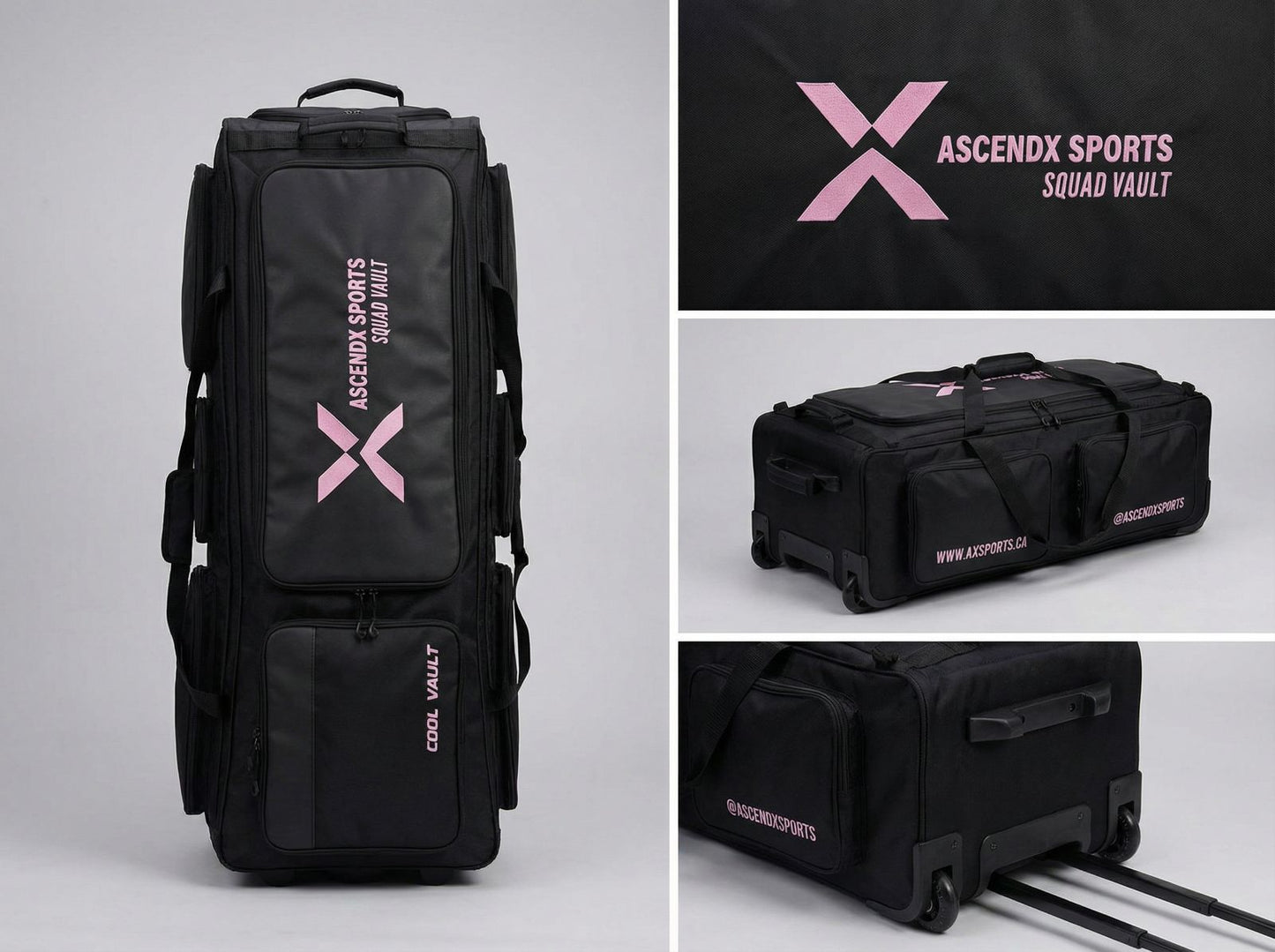 AscendX Cricket Kit Bag - Squad Vault