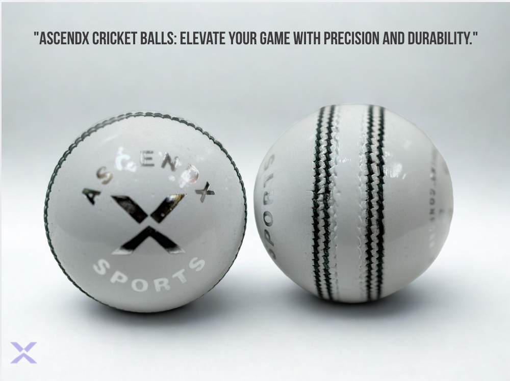 AscendX - Leather Ball - Platinum A Plus - Pack of 6