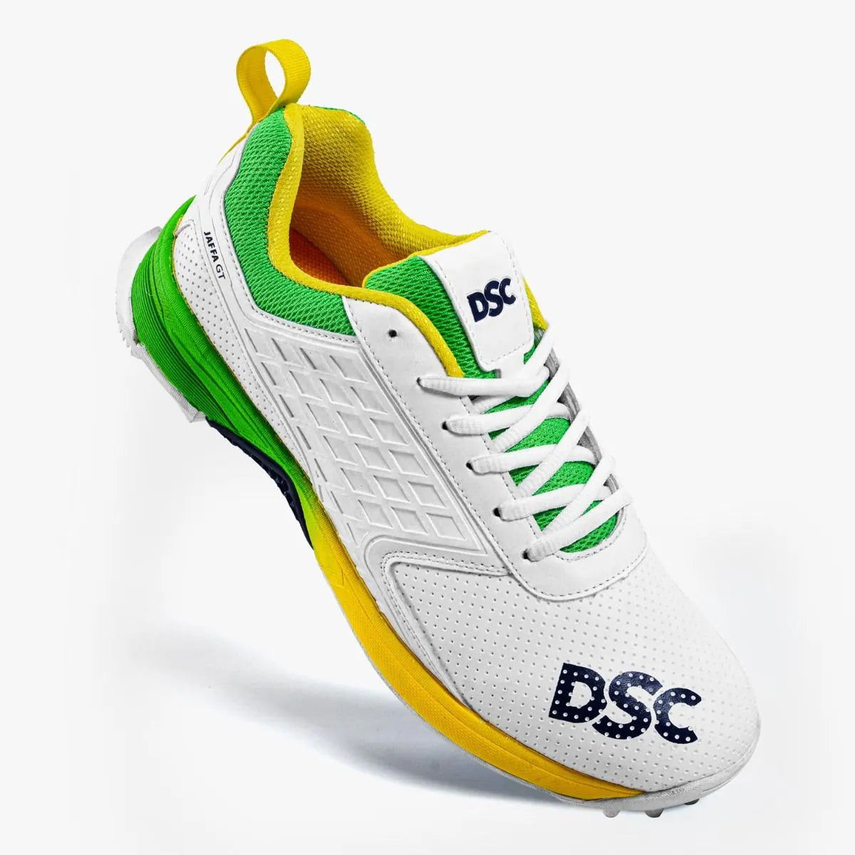 DSC Jaffa GT Cricket Shoes (Yellow/Green)
