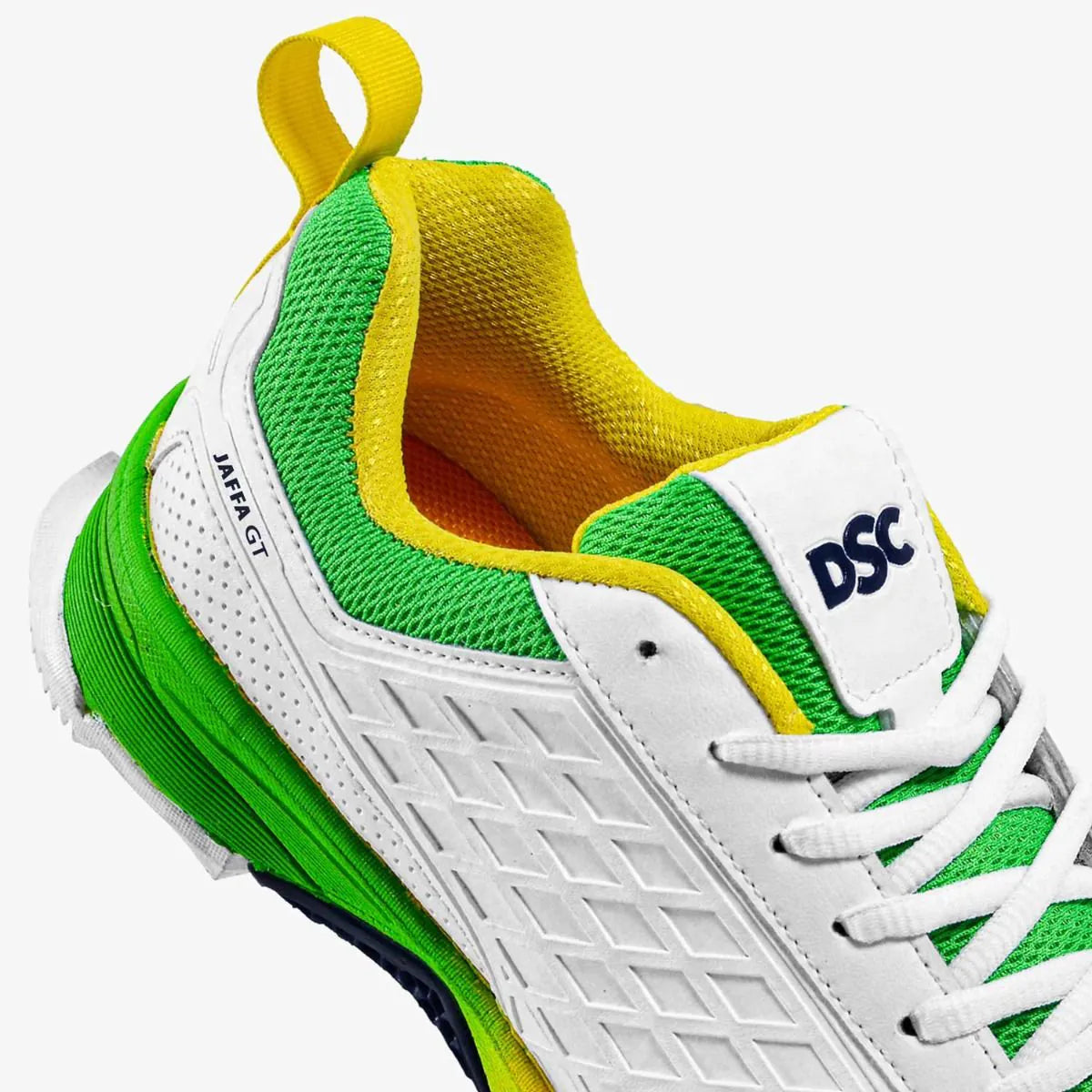 DSC Jaffa GT Cricket Shoes (Yellow/Green)
